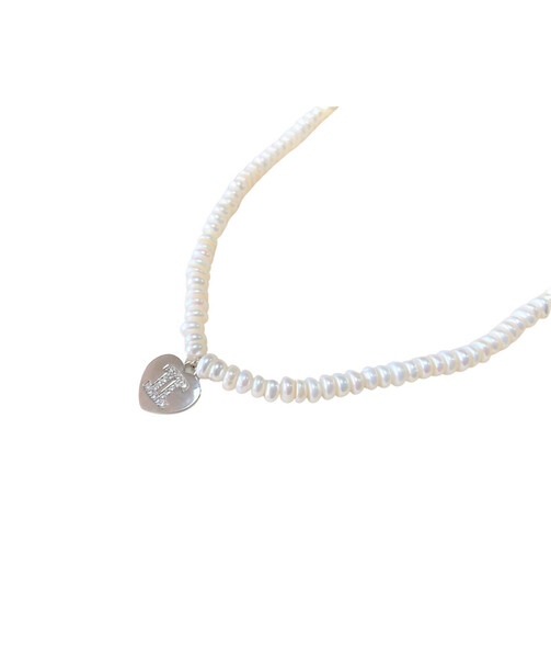 Exclusive necklace "Zodiac" Pearl rondel