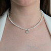 Exclusive necklace &quot;Zodiac&quot; Pearl rondel