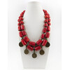 Exclusive necklace &quot;Miss&quot; Coral