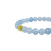 Exclusive bracelet &quot;Patriot&quot; Quartz facet, Citrine