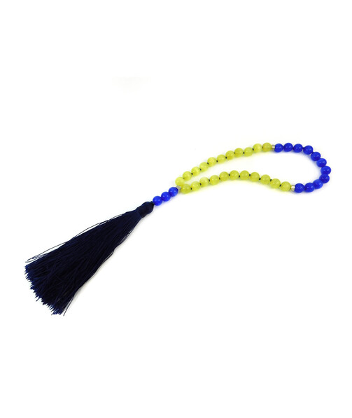 Exclusive rosaries "Patriot" Cat's eye, tassel