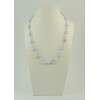 Exclusive necklace &quot;Patricia&quot; sapphire, pearls