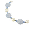 Exclusive bracelet &quot;Patricia&quot; sapphire, pearls