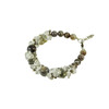 Exclusive bracelet &quot;Rocky shore&quot; Agate, Labrador, Rock crystal crumb