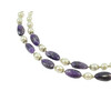 Exclusive &quot;Prima Donna&quot; Amethyst necklace, Majorca, 2 rows