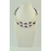 Exclusive &quot;Prima Donna&quot; Amethyst necklace, Majorca, 2 rows