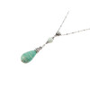 Exclusive pendant &quot;Tanita&quot; Amazonite drop