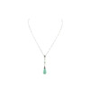 Exclusive pendant &quot;Tanita&quot; Amazonite drop