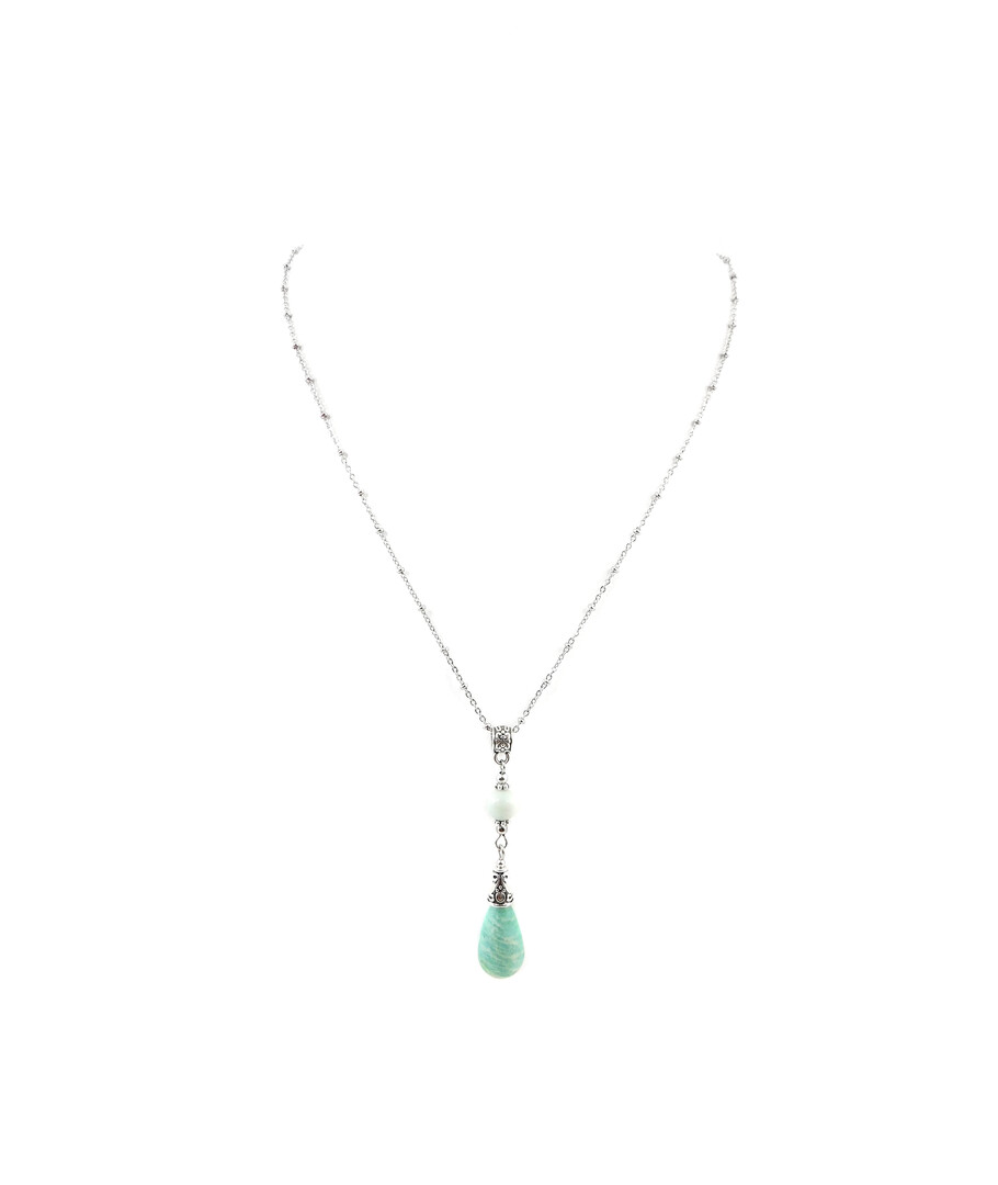 Exclusive pendant "Tanita" Amazonite drop