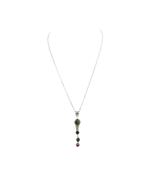 Exclusive pendant "Tanita" Tourmaline facet