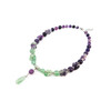 Exclusive necklace &quot;Barcelona&quot; Fluorite with pendant