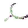 Exclusive necklace &quot;Barcelona&quot; Fluorite with pendant