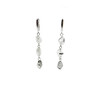 Exclusive earrings &quot;Oman&quot; Quartz galtovka