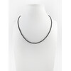 Spinel necklace, facet, silver