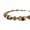 Exclusive necklace &quot;Dawn of the twenty-fourth&quot; Faceted topaz