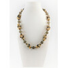 Exclusive necklace &quot;Dawn of the twenty-fourth&quot; Faceted topaz