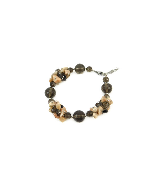 Exclusive bracelet "Dawn of the twenty-fourth" Faceted topaz