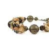 Exclusive bracelet &quot;Dawn of the twenty-fourth&quot; Faceted topaz