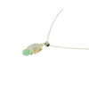 Exclusive pendant Fluorite, Morganite crumb