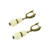 Exclusive earrings &quot;Prince&#039;s fun&quot; Mother of pearl