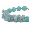 Exclusive bracelet &quot;Virgo&quot; Aquamarine, crumb