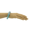 Exclusive bracelet &quot;Virgo&quot; Aquamarine, crumb