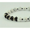 Exclusive Kahalong bracelet, Agate rondel, Hematite rondel