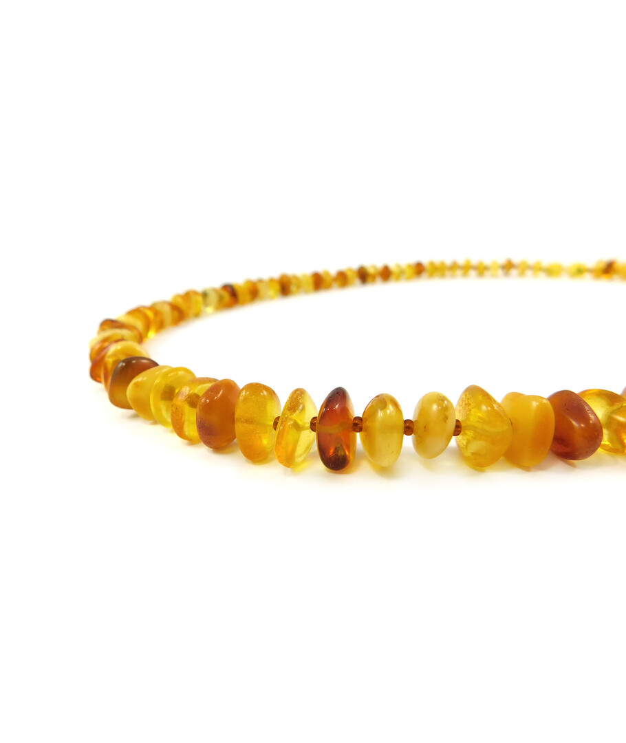 Honey amber necklace