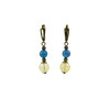 Exclusive earrings &quot;Rus&quot; Citrine, Apatite