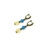 Exclusive earrings &quot;Rus&quot; Citrine, Apatite