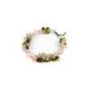 Exclusive bracelet &quot;Gentle Orchid&quot;, Rose quartz