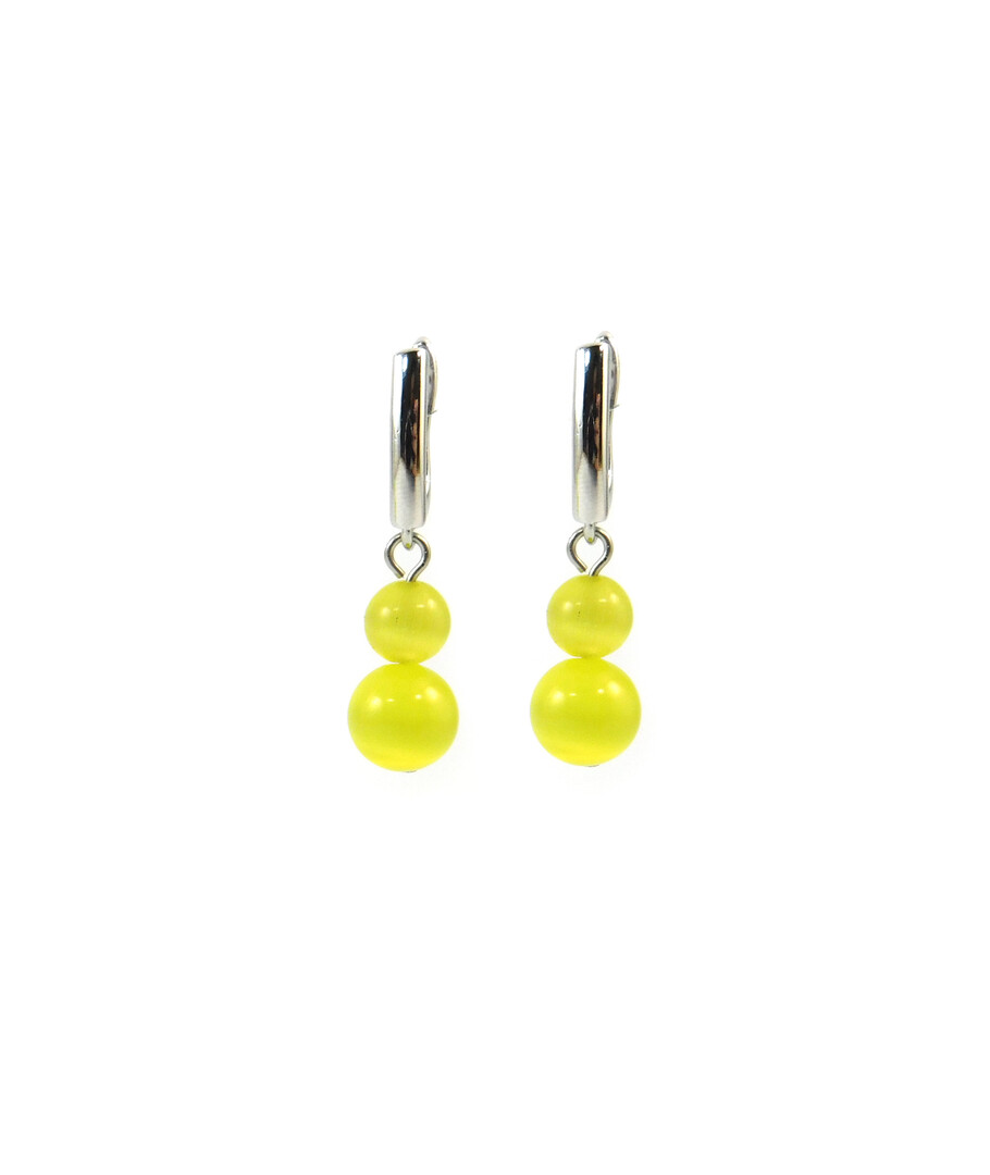 Exclusive cat's eye earrings