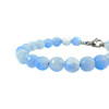 Agate faceted bracelet