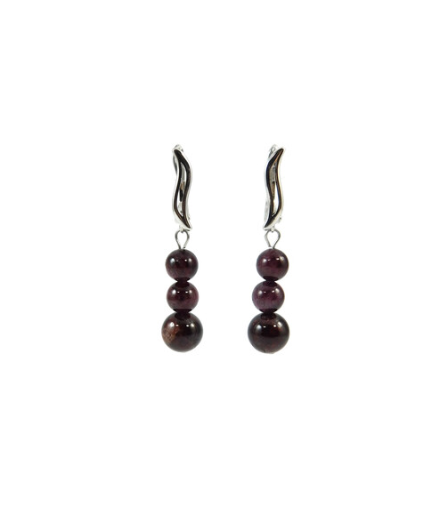 Exclusive Garnet earrings