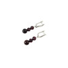 Exclusive Garnet earrings