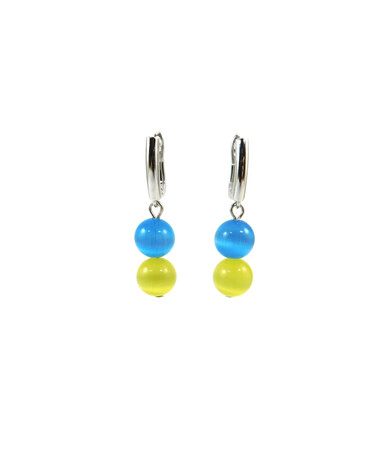 Exclusive cat's eye earrings