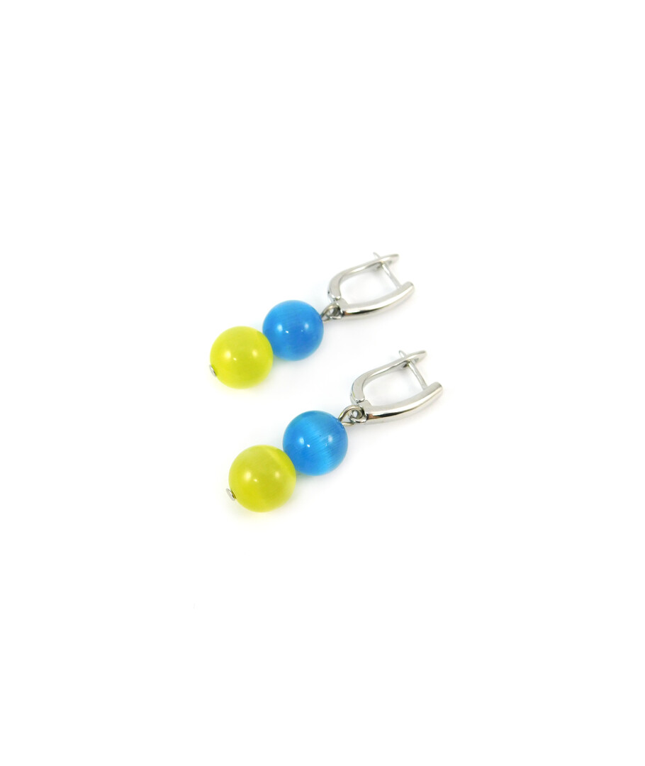 Exclusive cat's eye earrings