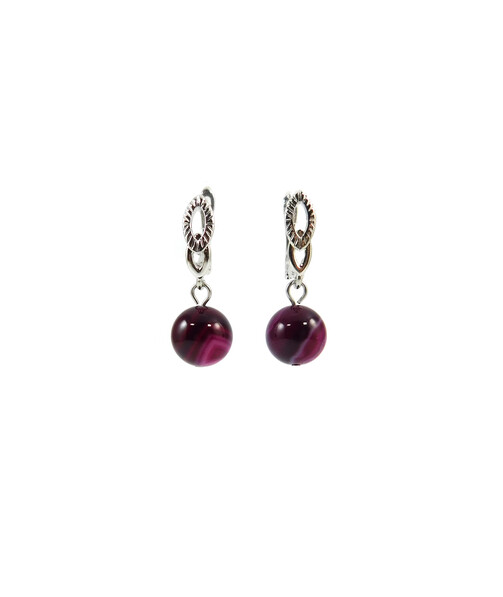 Agate earrings