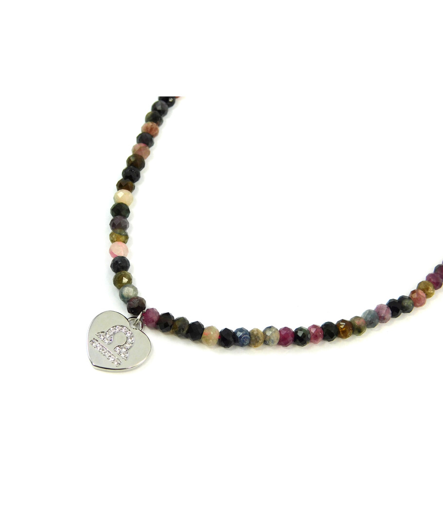 Exclusive "Zodiac" tourmaline necklace