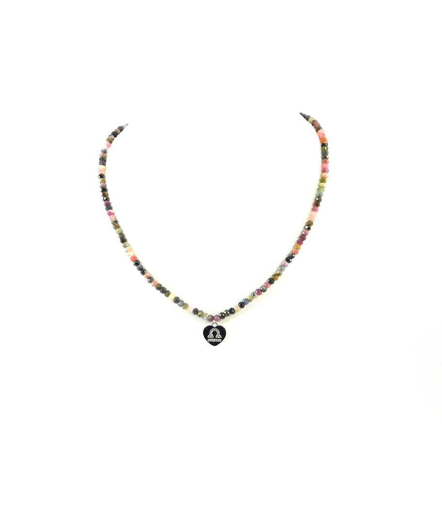 Exclusive "Zodiac" tourmaline necklace