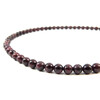 Exclusive garnet necklace