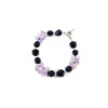 Exclusive bracelet &quot;Lavender freshness&quot; Aventurine polyhedron