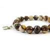 Exclusive bracelet &quot;Coffee&quot; Jasper facet