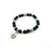 Exclusive bracelet &quot;Mix&quot; Amazonite Shungite