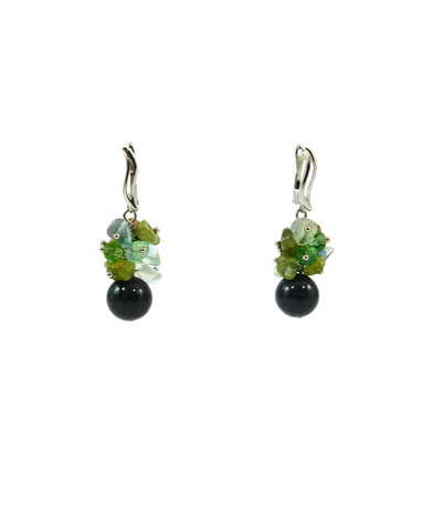 Exclusive earrings "Color of Nature" Jasper