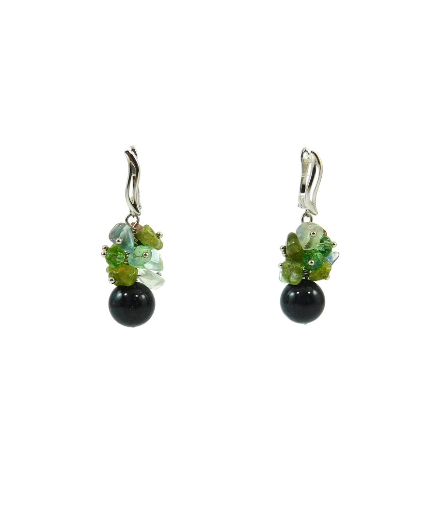 Exclusive earrings "Color of Nature" Jasper