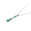 Exclusive pendant &quot;Tanita 2&quot; Amazonite drop