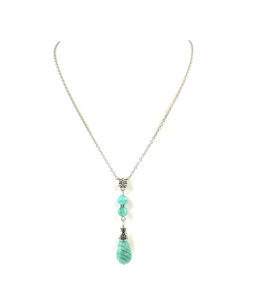 Exclusive pendant "Tanita 2" Amazonite drop