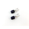 Exclusive Agate barrel earrings