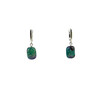 Exclusive Agate barrel earrings